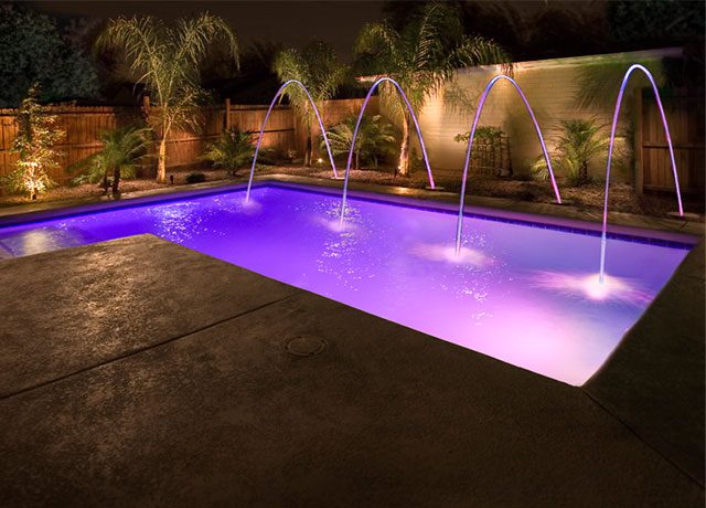Custom Swimming Pool Water Light Feature