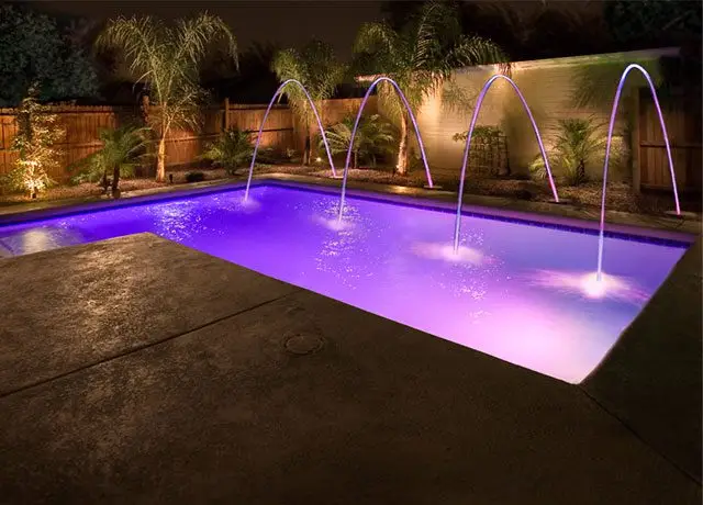 Custom Swimming Pool Water Light Feature