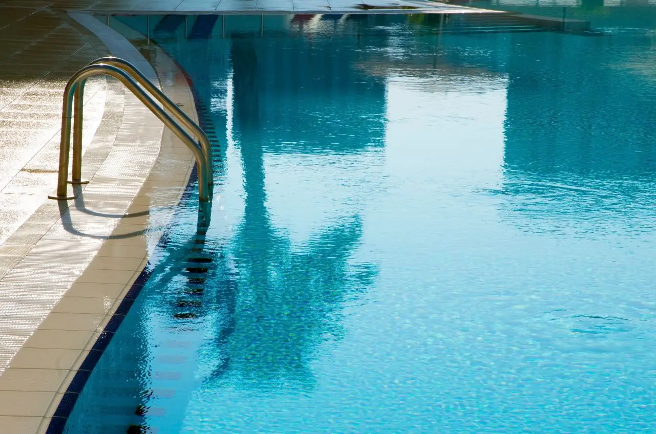 Ladder of a Swimming Pool