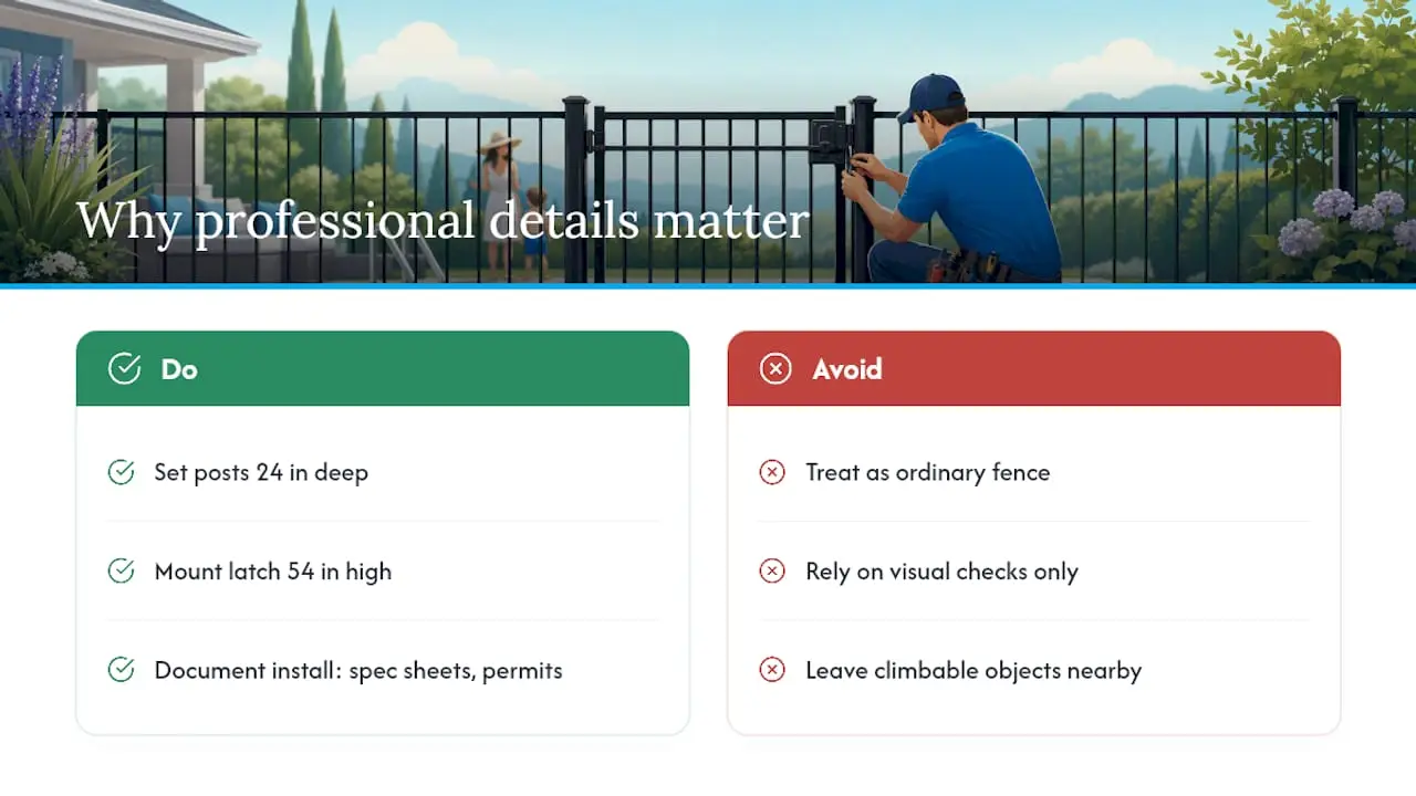 Why professional-grade details matter more than most guides admit — overview diagram
